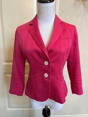 Ann Taylor Pink Tailored Blazer